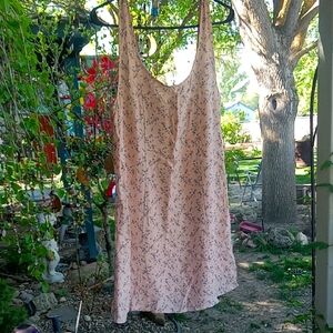 American Eagle Outfitters Pink Mini Dress with Floral Print